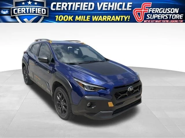 Certified Used 2024 Black Subaru Wilderness image 1