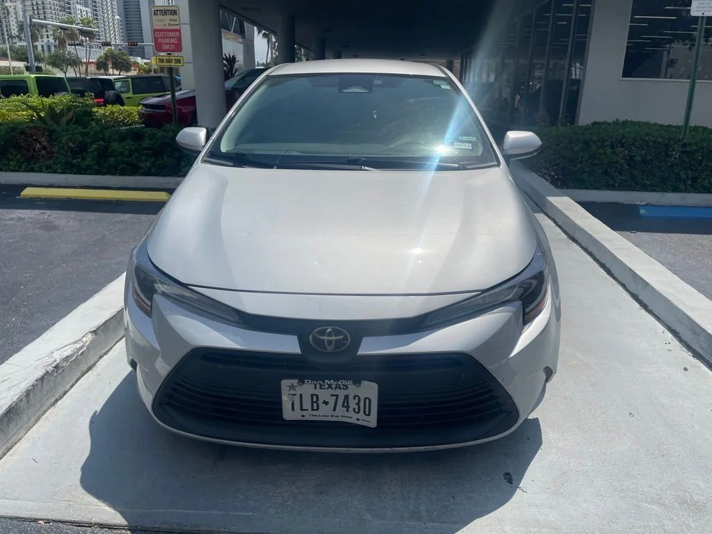 Used 2023 Silver Toyota LE image 2