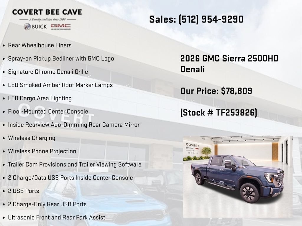 New 2026 Downpour Metallic GMC Denali image 37