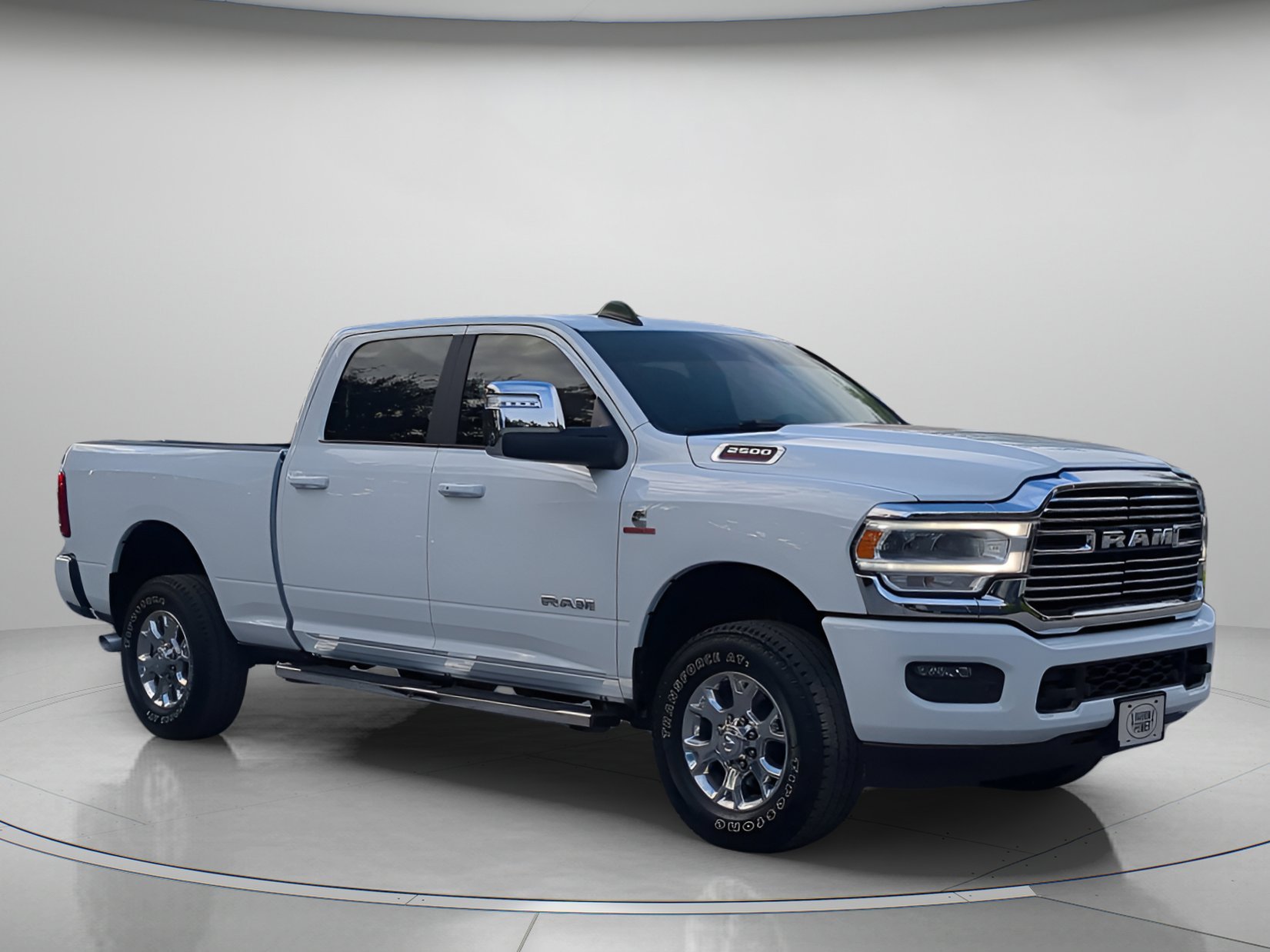 Certified Used 2024 Bright White Clearcoat Ram Laramie Crew Cab Pickup image 37