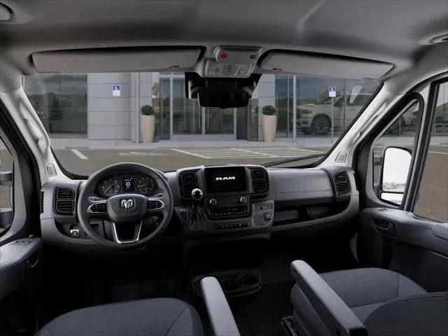 New 2026 Bright White Clear-Coat Exterior Paint RAM 1500 Low Roof Cargo Van 118 WB image 92
