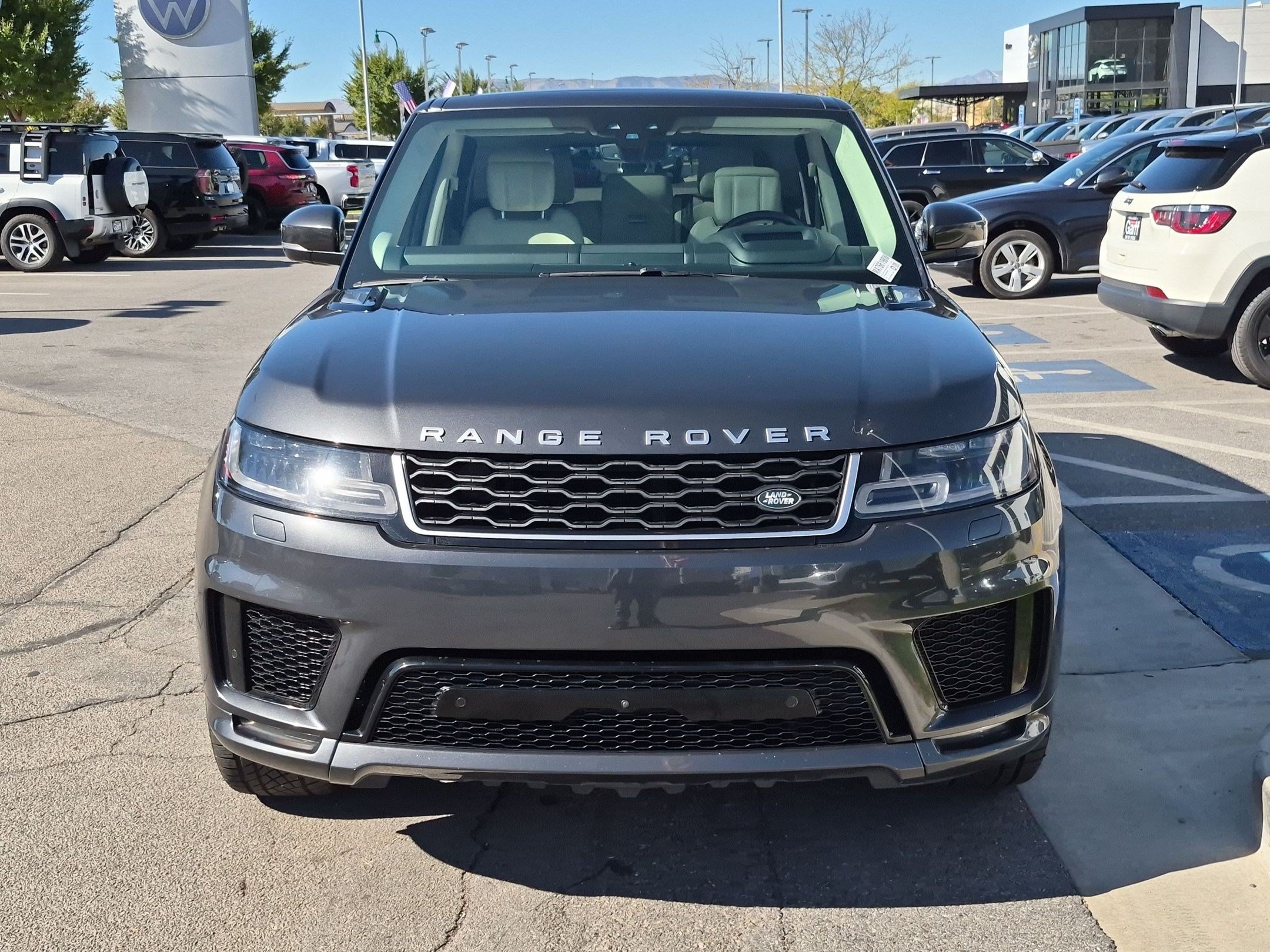 Used 2021 Santorini Black Metallic Land Rover Autobiography image 8