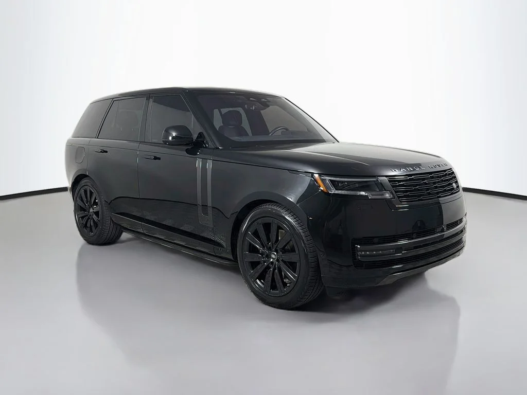 Certified Used 2023 Santorini Black Metallic Land Rover SE image 3