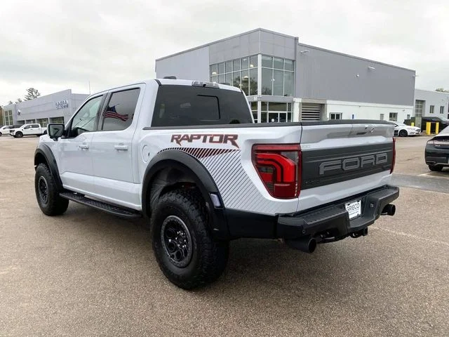 Used 2025 White Metallic Ford Raptor image 6