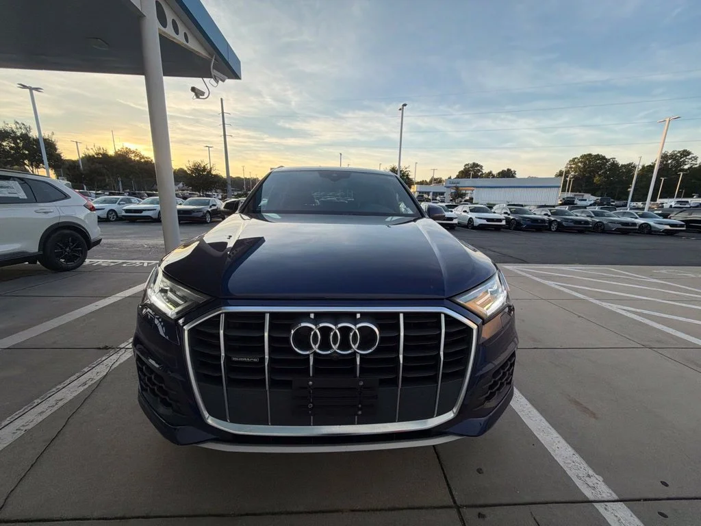 Used 2021 Blue Audi 55 Premium image 2