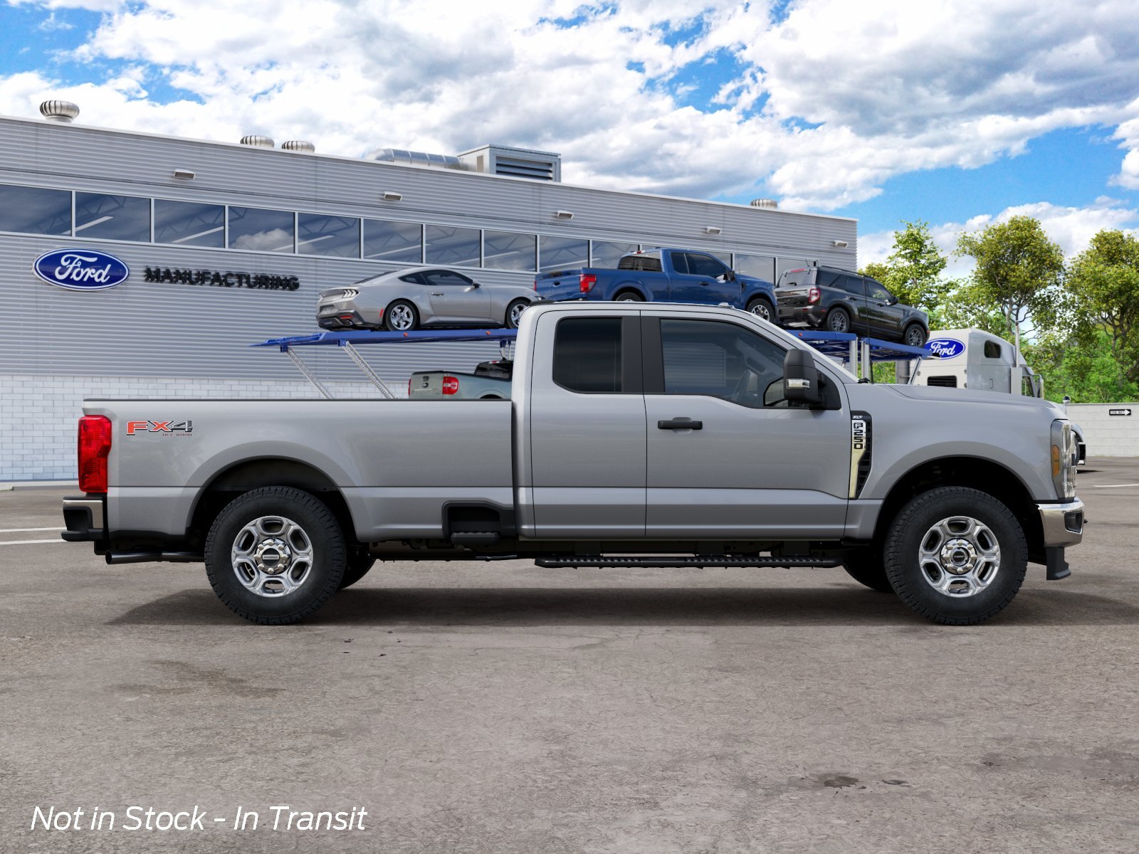 New 2027 Iconic Silver Metallic Ford XLT image 8