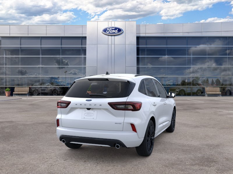 New 2023 Star White Metallic Tri-coat Ford ST-Line Elite image 8