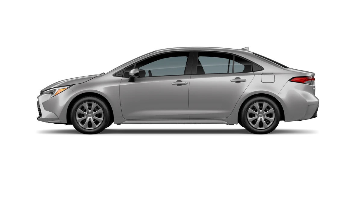 New 2026 Classic Silver Metallic Toyota Hybrid LE image 25