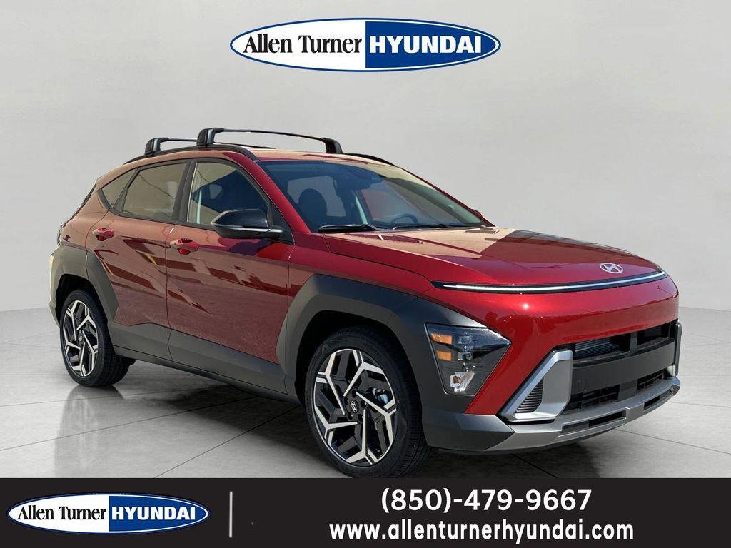 New 2026 Ultimate Red Metallic Hyundai SEL Premium FWD image 1