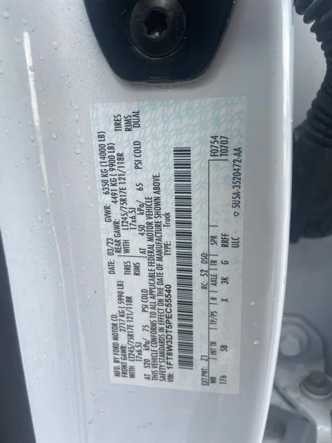 Used 2023 White Ford Lariat image 24