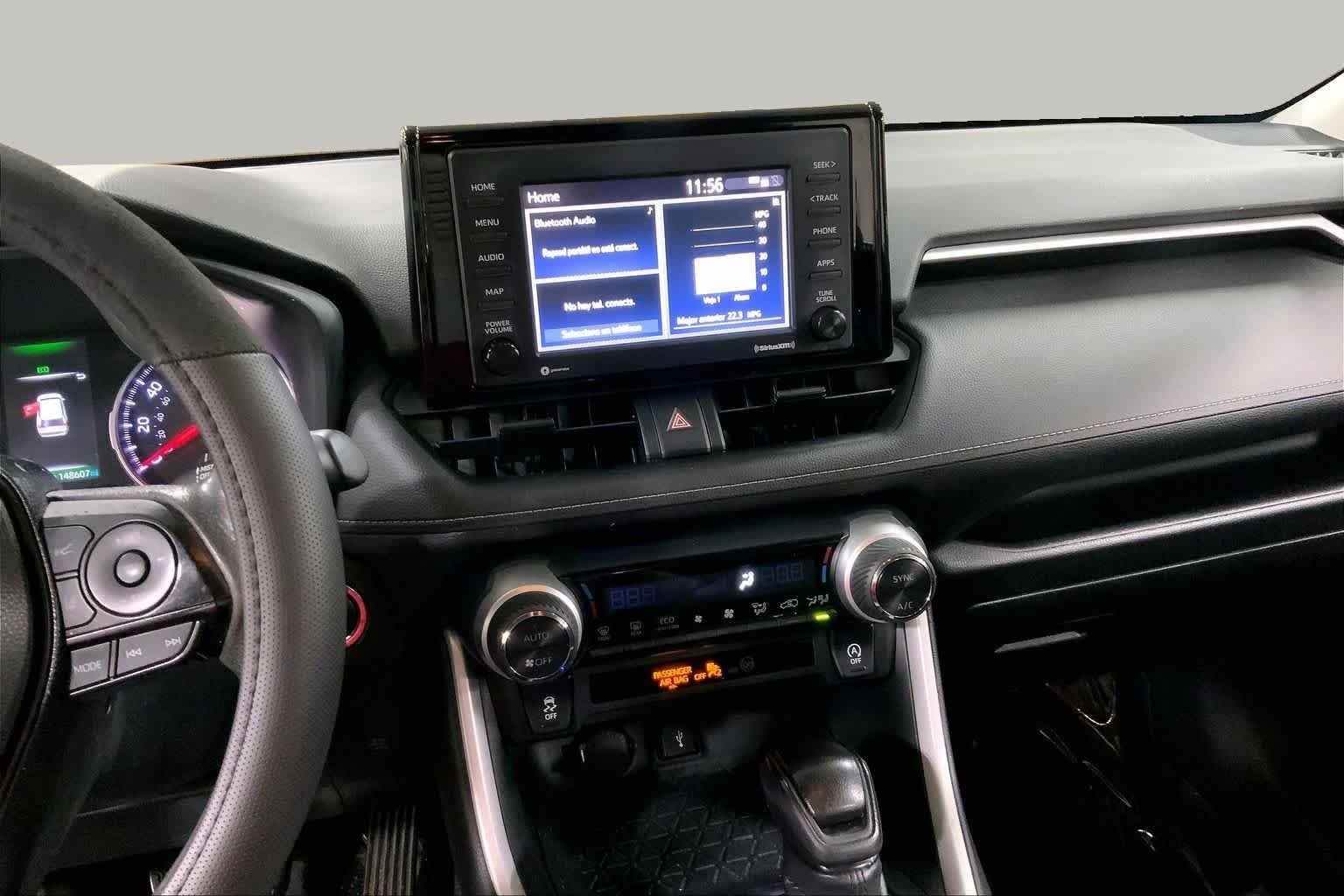 Used 2020 Midnight Black Metallic Toyota XLE image 7