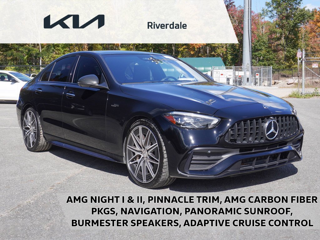 Used 2023 Black Mercedes-Benz C 43 AMG® image 1