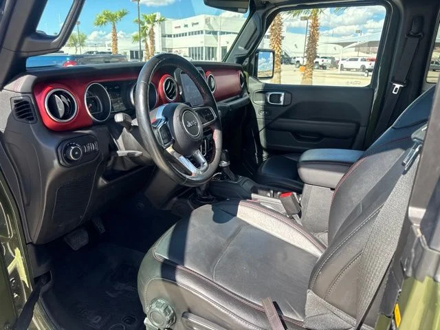 Certified Used 2021 Green Jeep Rubicon image 9