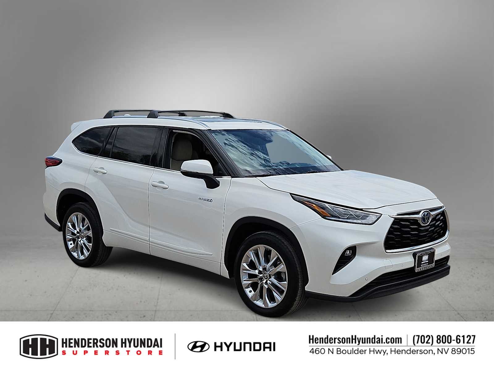 Used 2021 Blizzard Pearl Toyota Hybrid Limited image 2