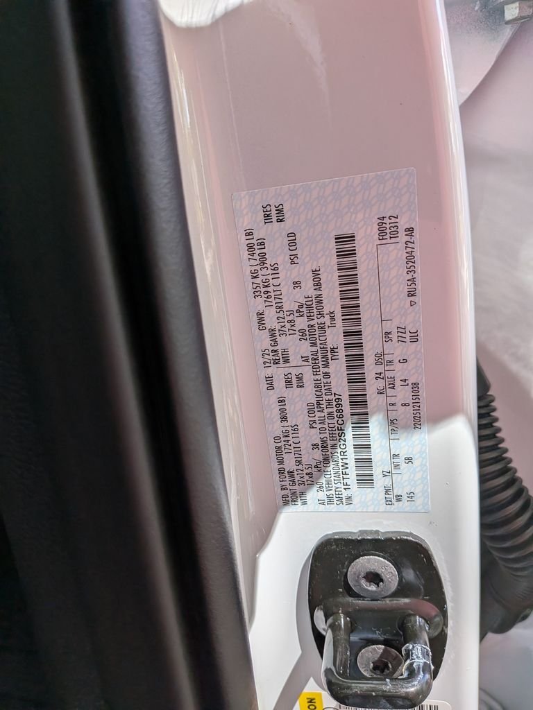 New 2025 Oxford White Ford Raptor® image 35