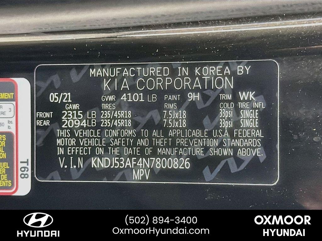 Used 2022 Cherry Black Kia Turbo image 33