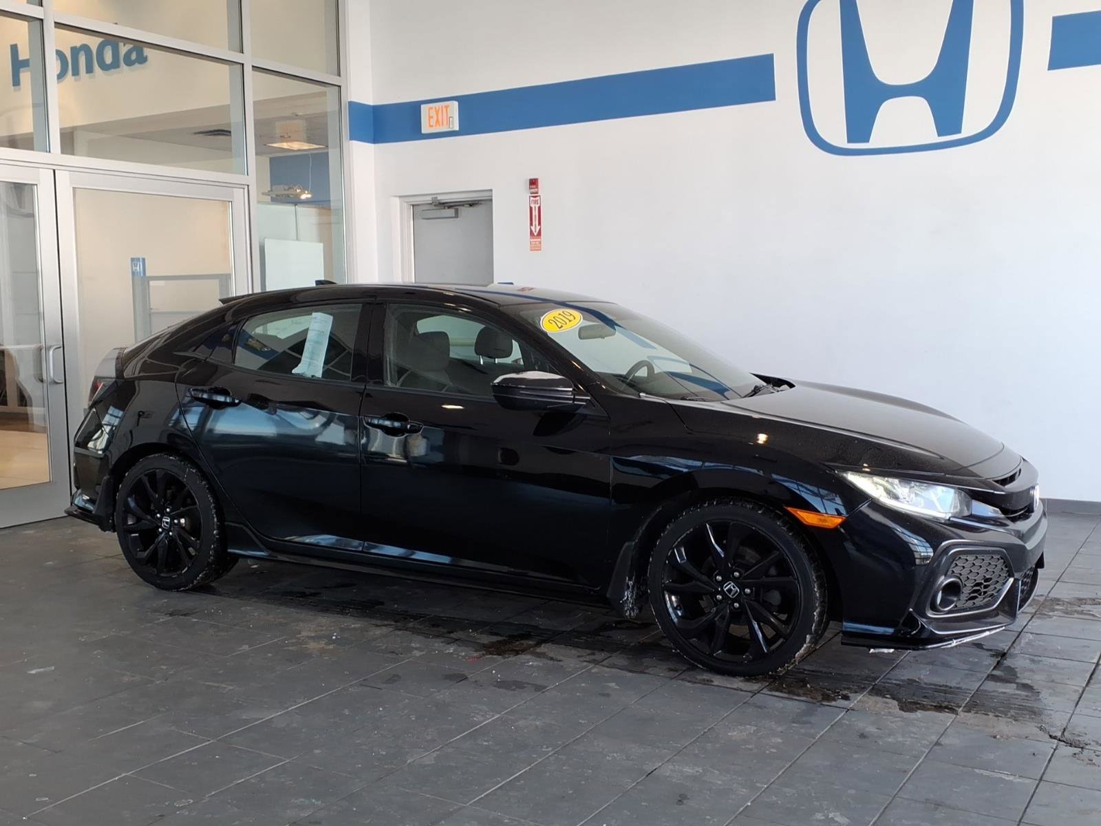 Used 2019 Honda Civic Hatchback Sport with VIN SHHFK7H45KU405035 for sale in Indiana, PA