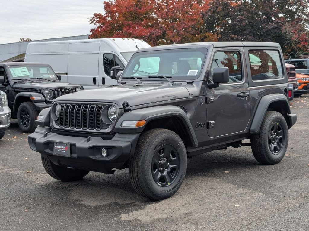 New 2026 Granite Crystal Metallic Clear-Coat Exterior Paint Jeep Sport image 3