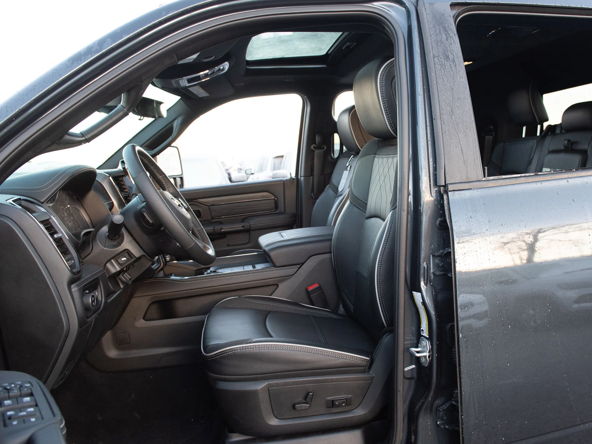Used 2026 Blue RAM Limited* Mega Cab, 20 Inch Mayhem Wheels, Trigger Industries Mudflaps image 24