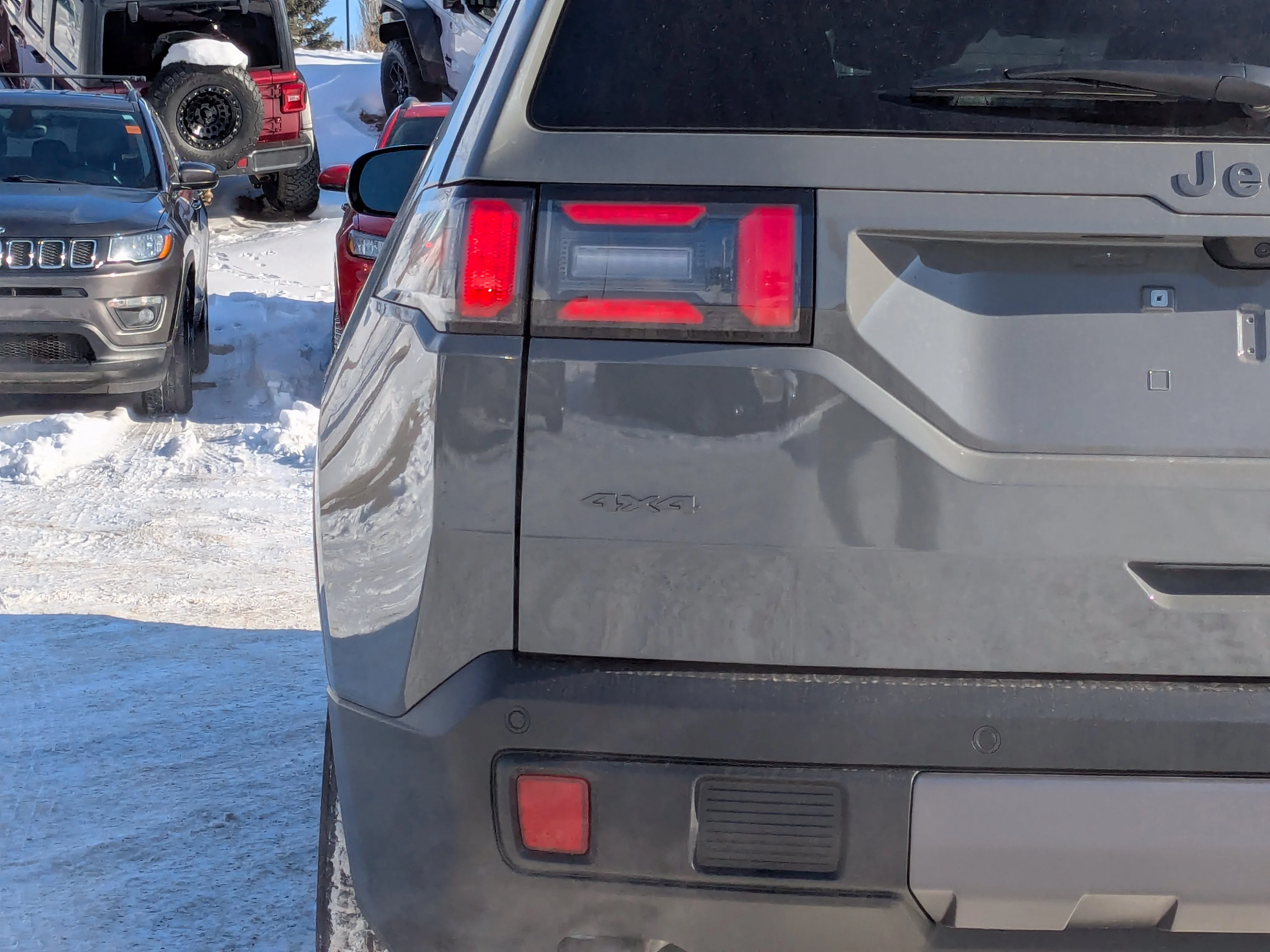 New 2026 Grey Jeep Laredo - - Adaptive Cruise - 12.3 Display - Heated Seats/Wheel - Compact Spare Tire & More image 12