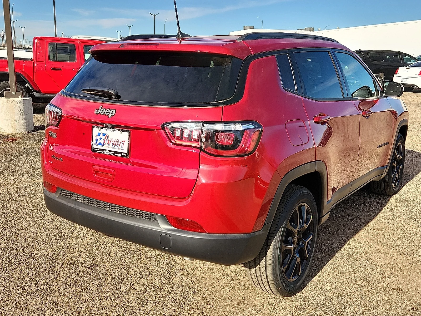 New 2026 Red Jeep LATITUDE ALTITUDE 4X4 image 4