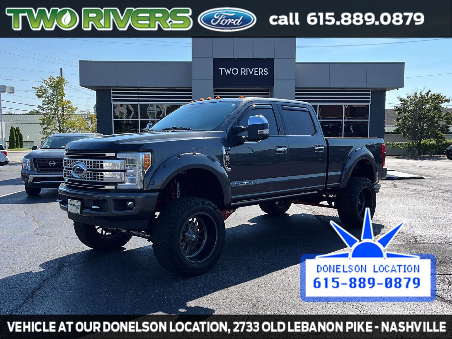 Used 2018 Magnetic Metallic Ford Platinum image 1