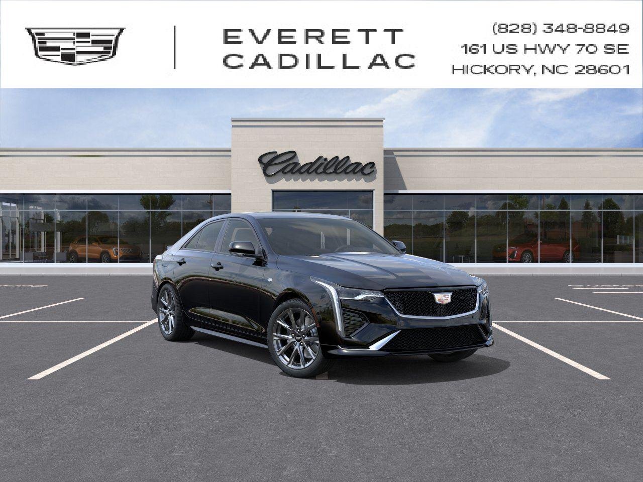 Black Raven 2026 Cadillac CT4 Sedan Rear-Wheel Drive Automatic