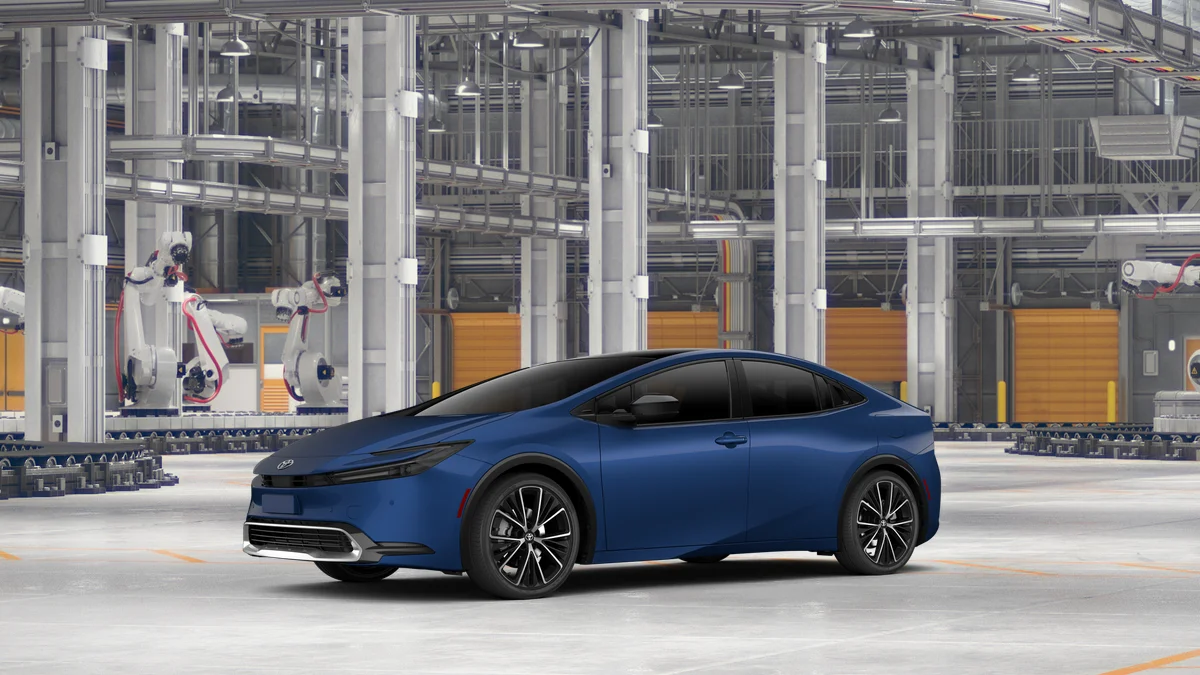 New 2027 Reservoir Blue Toyota XLE image 2