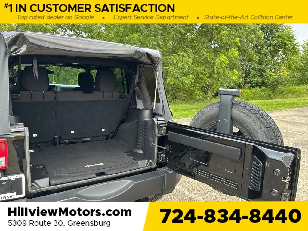 Certified Used 2016 Black Clearcoat Jeep Unlimited Sport image 18