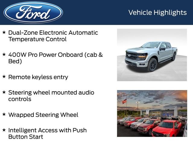 New 2026 Iconic Silver Metallic Ford XLT image 8