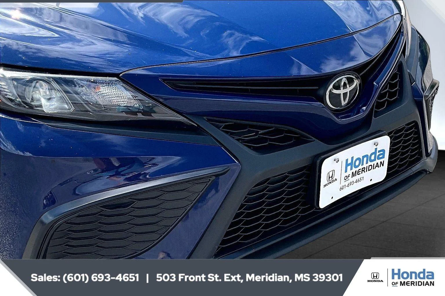 Used 2024 Reservoir Blue Toyota SE image 21