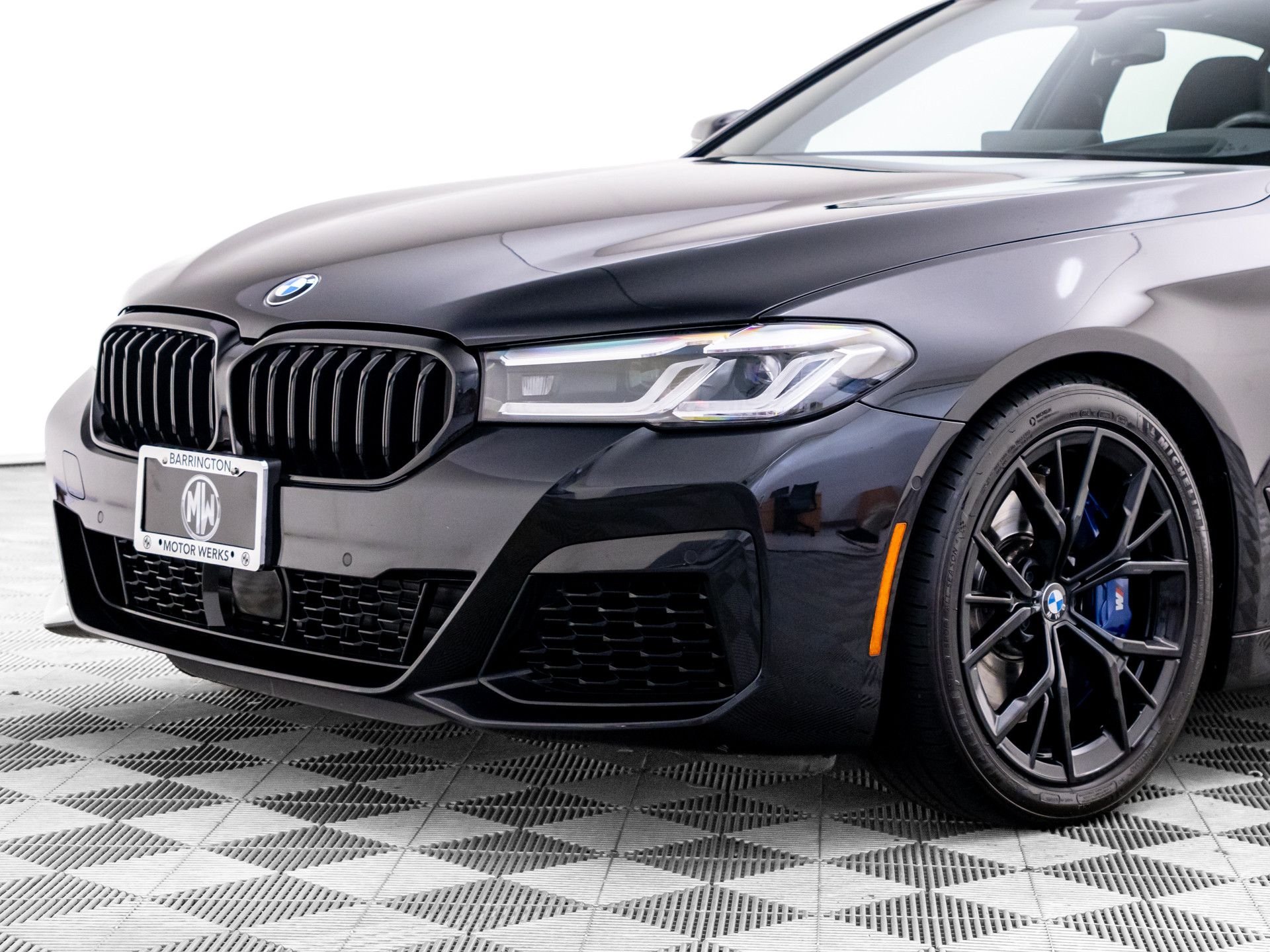 Certified Used 2023 Black Sapphire Metallic BMW M550i xDrive image 42