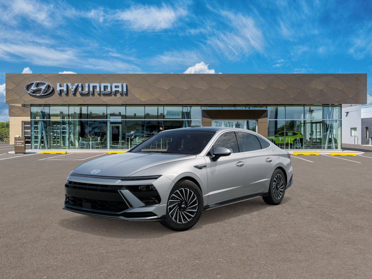 New 2026 Silver Hyundai SEL image 1