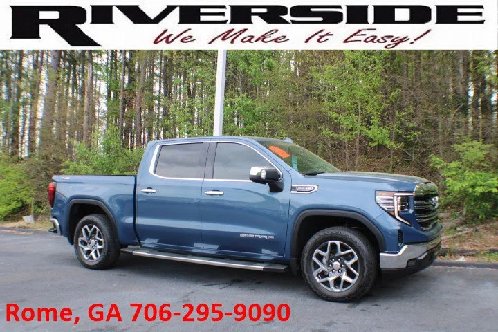 Certified Used 2024 Downpour Metallic GMC SLT image 1
