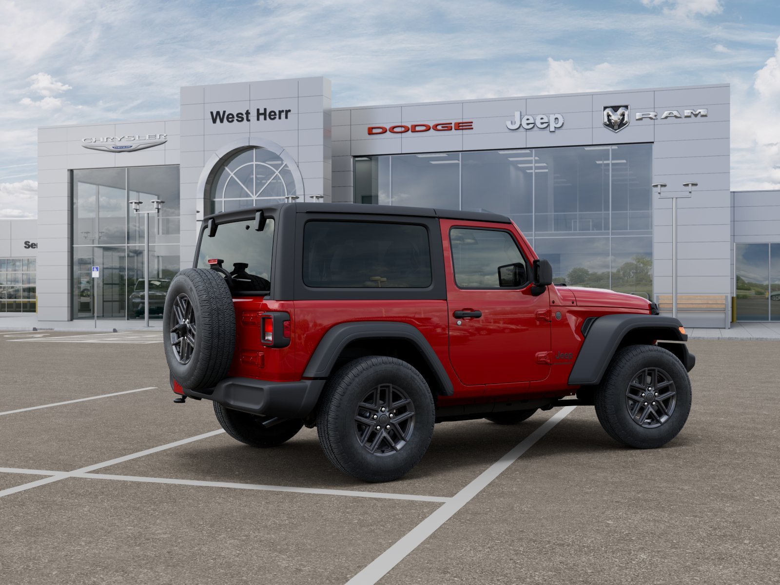 New 2026 Firecracker Red Clearcoat Jeep Sport S image 16