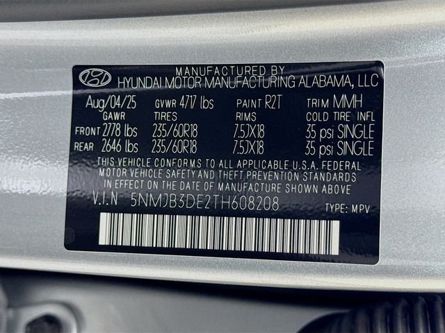 Certified Used 2026 Silver Hyundai SEL image 45