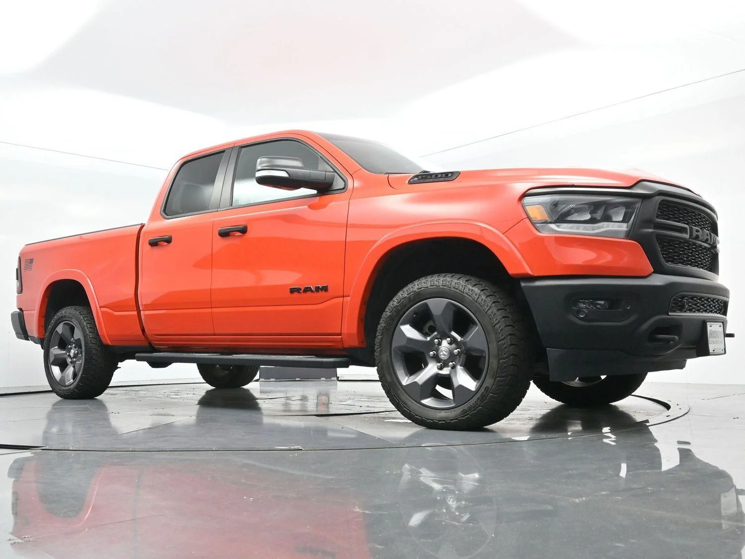 Used 2021 Spitfire Orange Clearcoat Ram Big Horn image 46