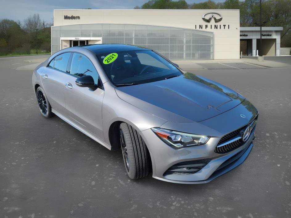 Used 2021 Mountain Gray Metallic Mercedes-Benz CLA 250 image 2