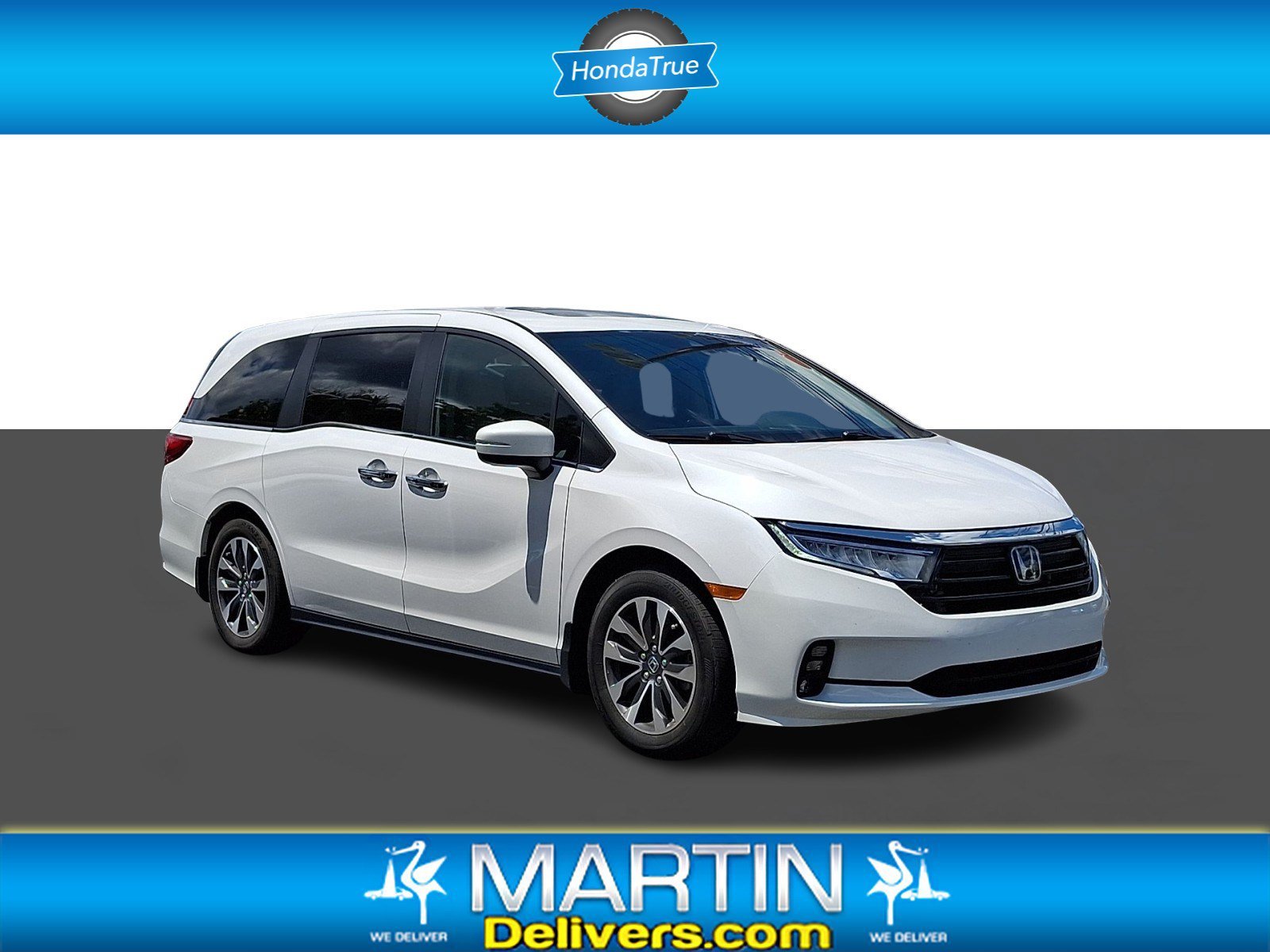 Certified Used 2024 Platinum White Pearl Honda EX-L image 1
