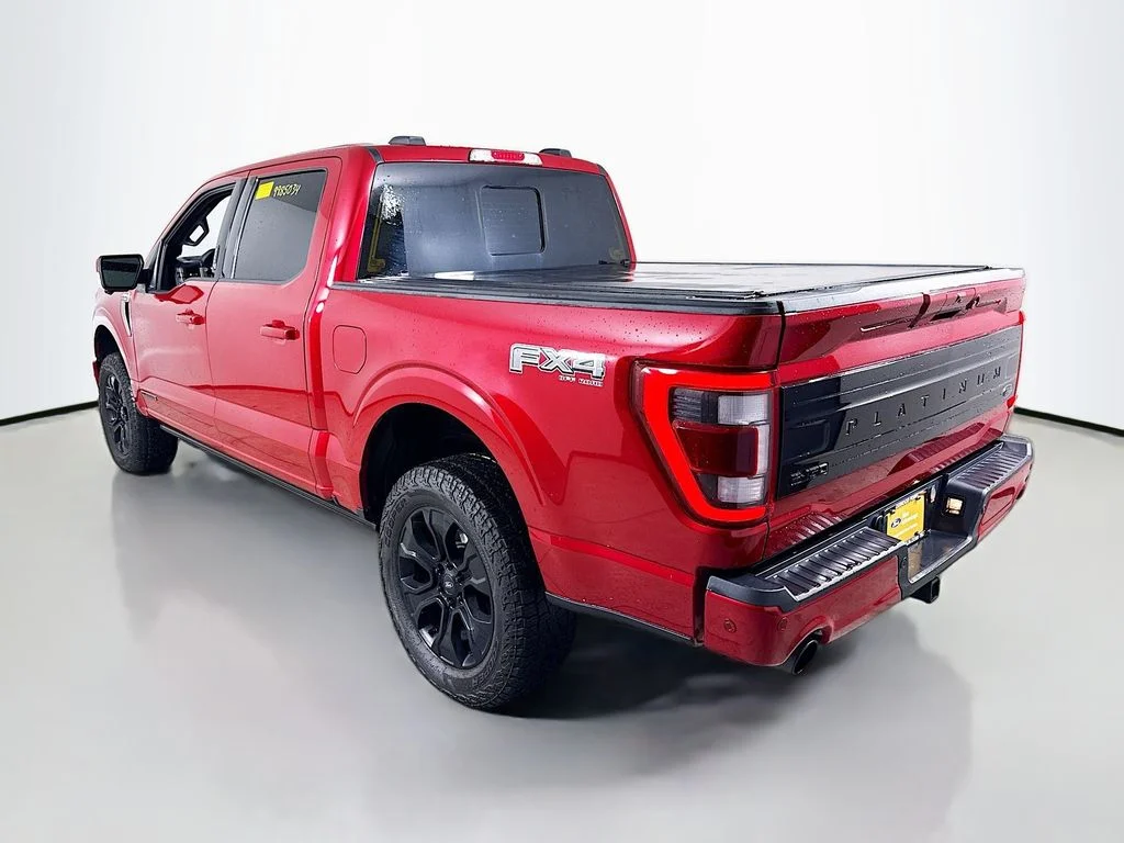 Used 2023 Rapid Red Metallic Tinted Clearcoat Ford Platinum image 5