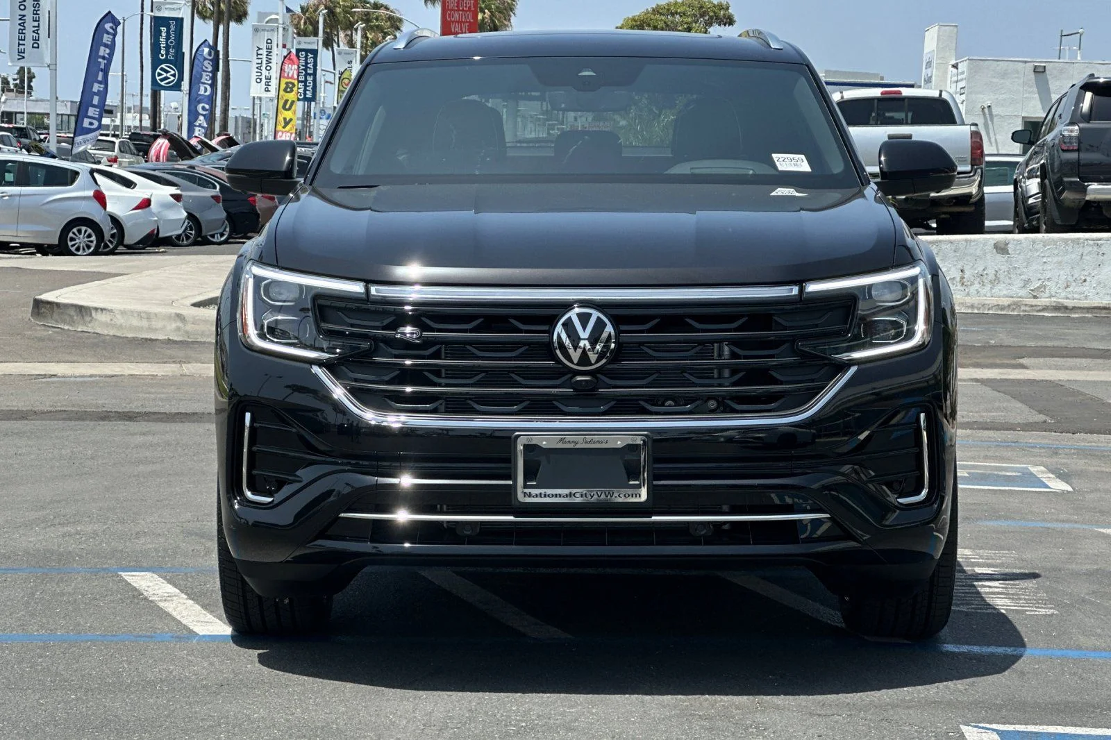 New 2026 Black Volkswagen 2.0T SEL Premium R-Line image 3
