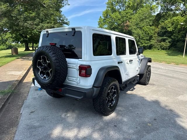 Used 2022 White Jeep Unlimited Rubicon 4xe image 8
