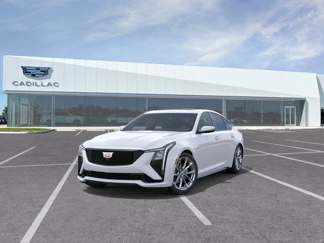 New 2026 Summit White Cadillac Sport image 8