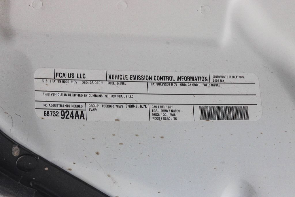 New 2026 Bright White Clearcoat Ram Laramie image 28