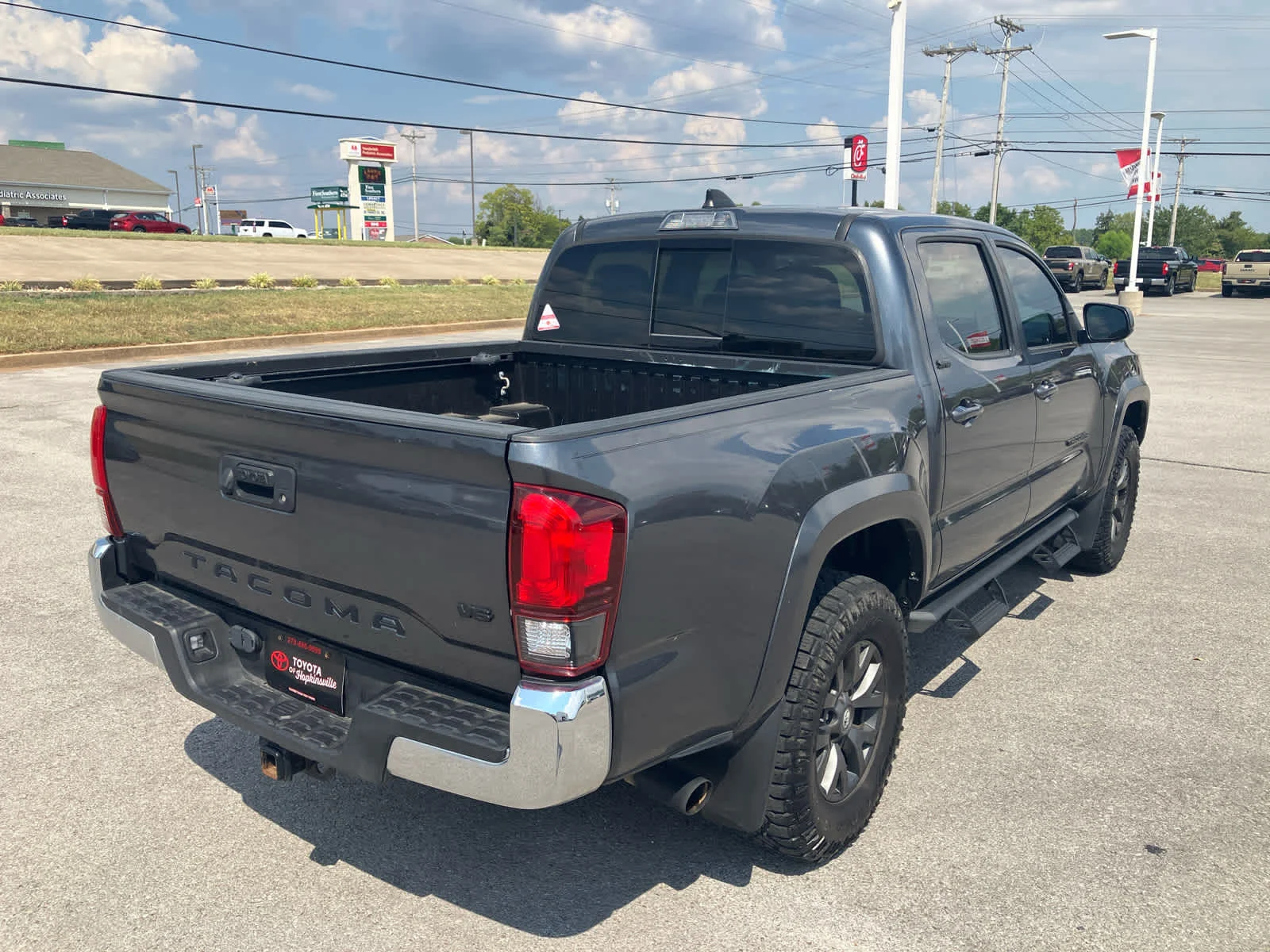 Used 2023 Magnetic Gray Metallic Toyota SR5 image 4
