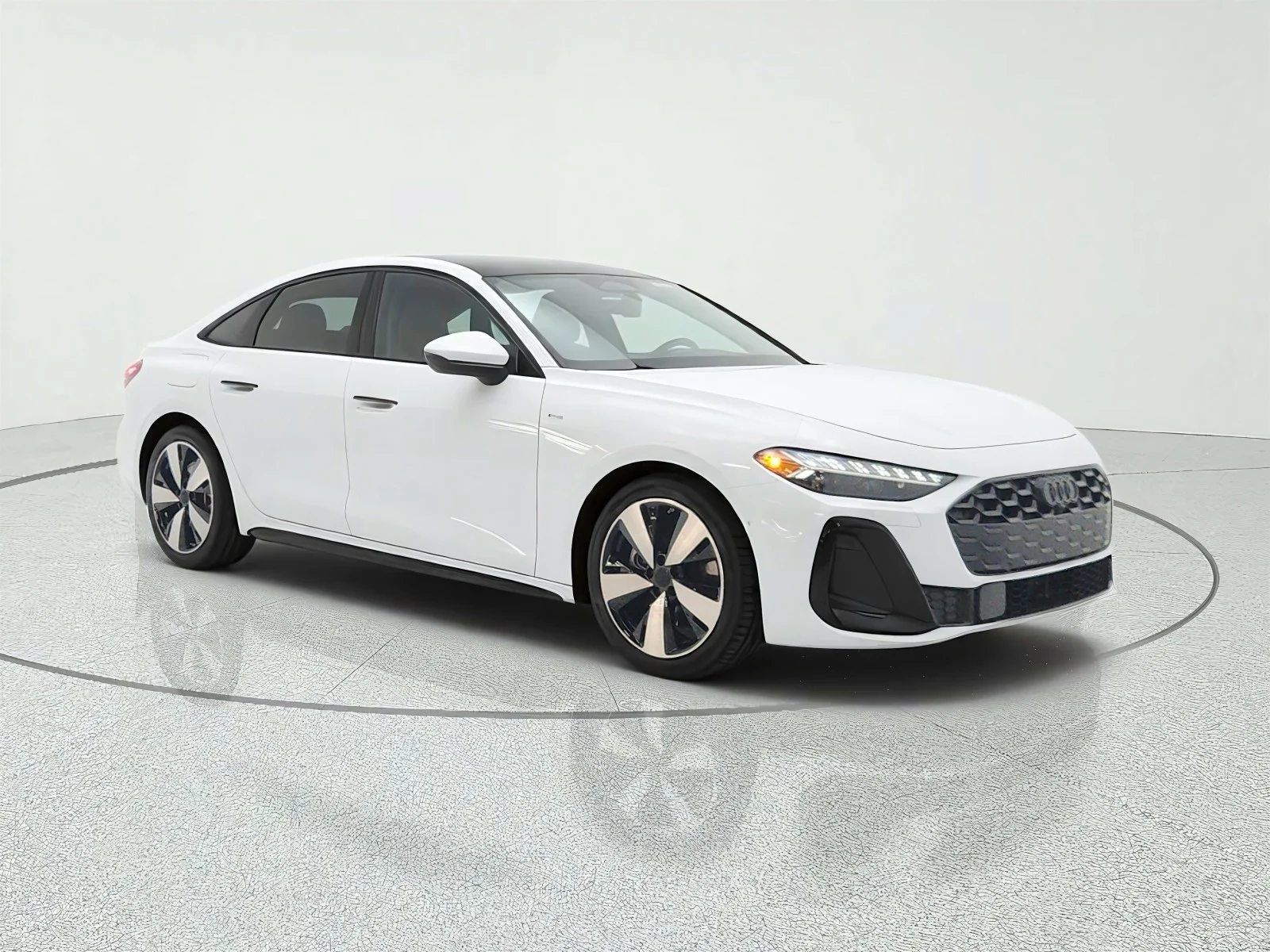 New 2026 Glacier White Metallic Audi Premium Plus 2.0 TFSI quattro image 3