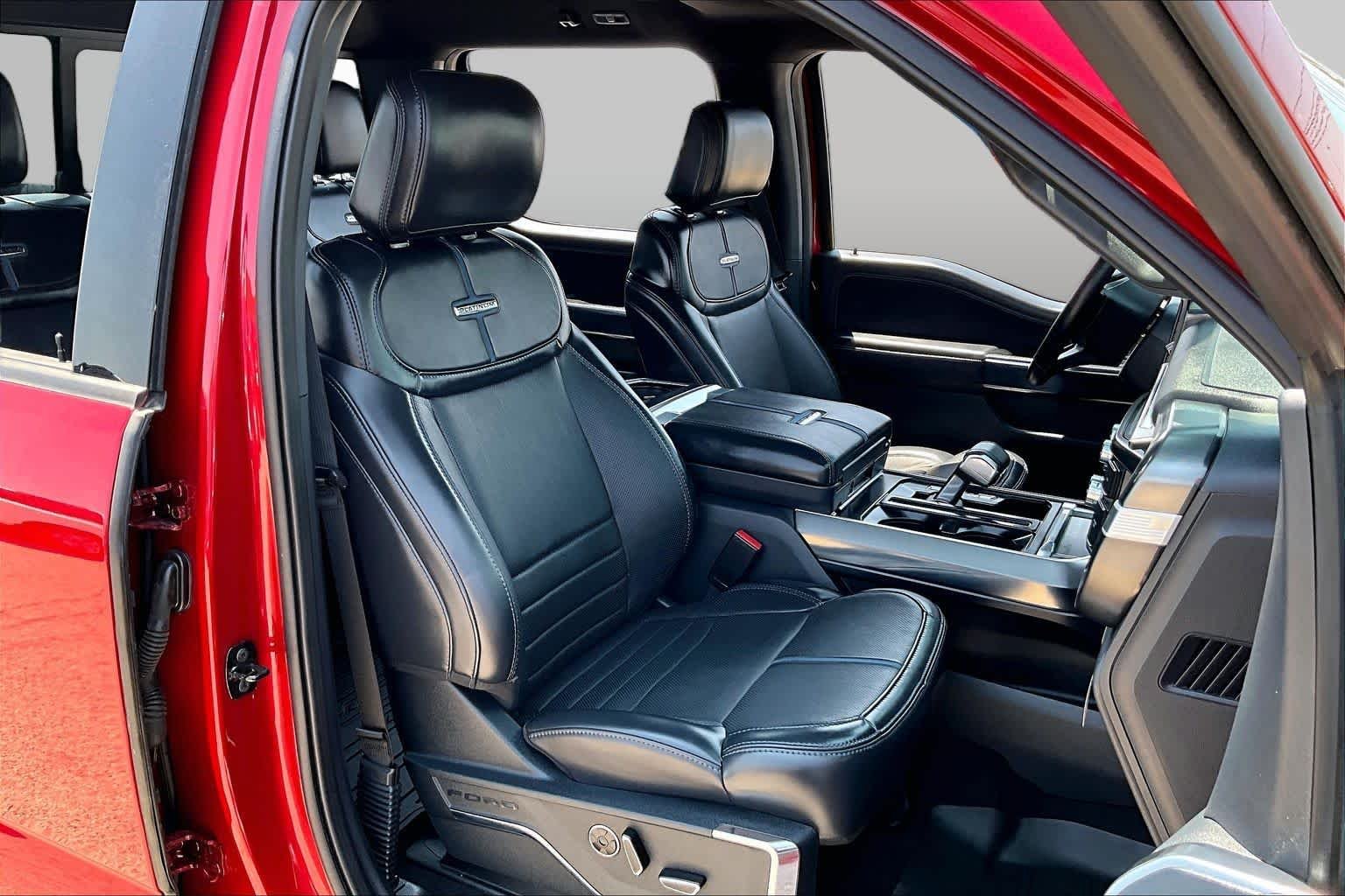 Used 2025 Rapid Red Metallic Tinted Clearcoat Ford Platinum image 9
