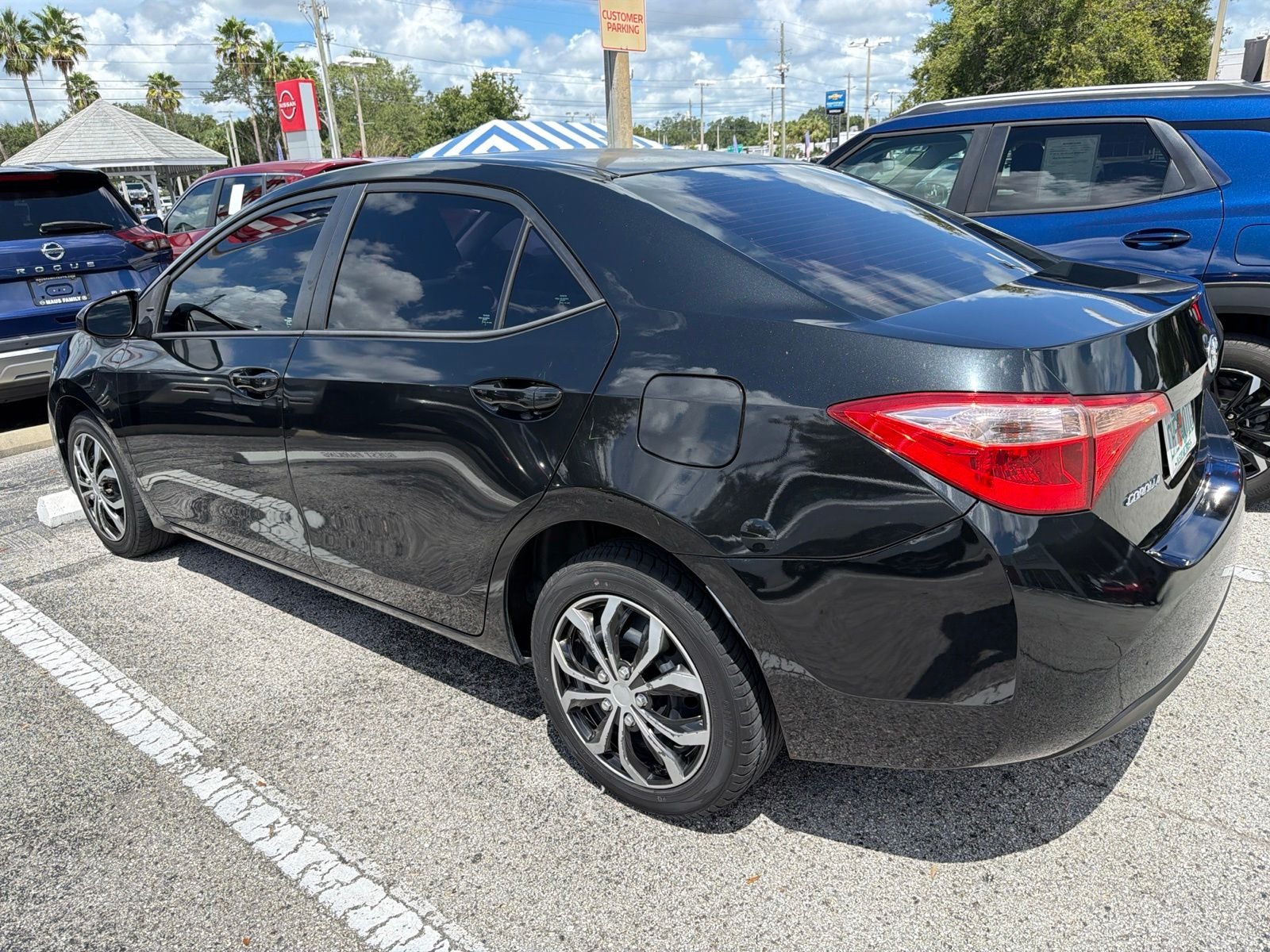 Used 2017 Black Toyota LE image 4