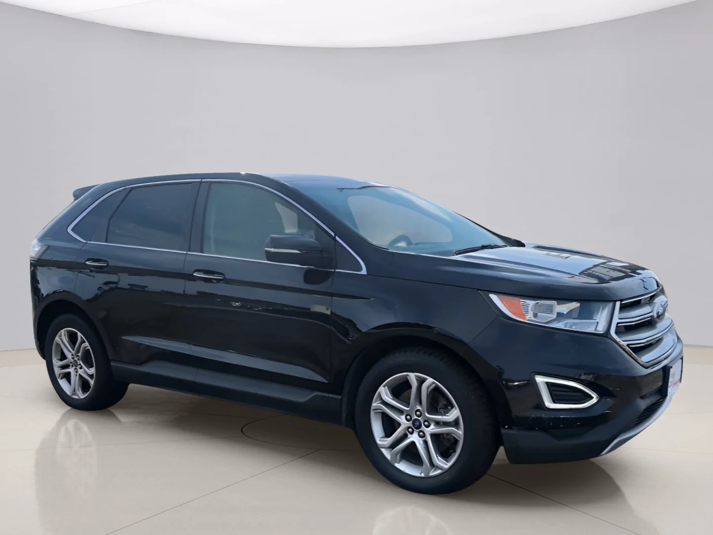 Used 2017 Black Ford TITANIUM image 7