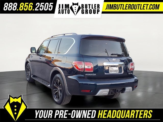 Used 2018 Blue Nissan Platinum image 2